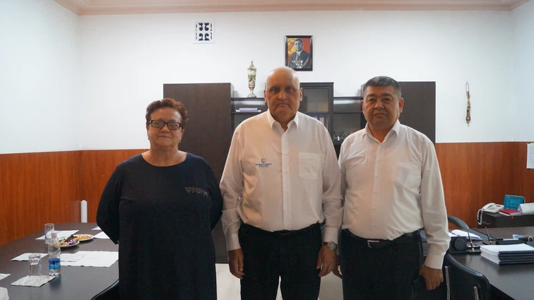 21 апреля 2022 года состоялась встреча директора БТК Келебаева К.К. и заместителя директора по производственному обучения Елфимовой М.И. с генеральным директором ОсОО «Автомаш-Радиатора» Владимировым Ю.Н