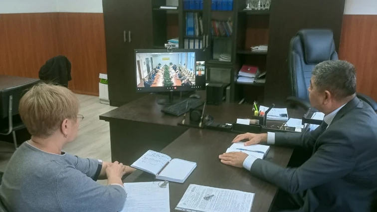 Совещание администрации БТК КГТУ им. И. Раззакова с администрацией АМК им. Ж.Я. Котина